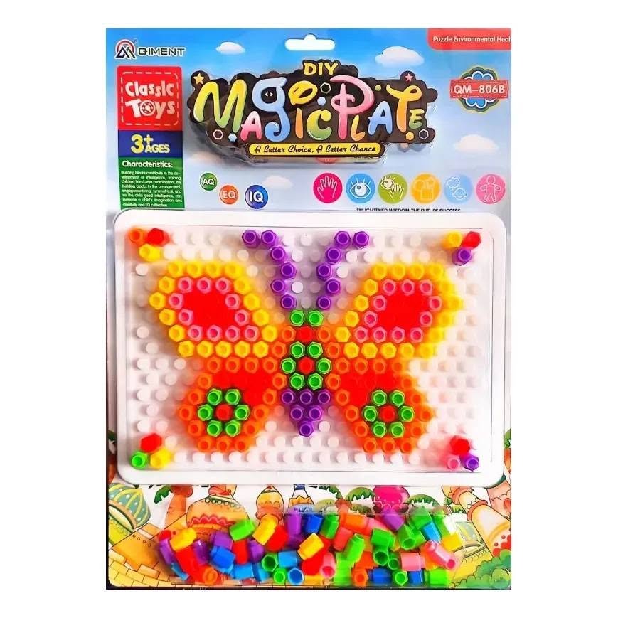Tablero mágico de fichas Magic Plate en empaque